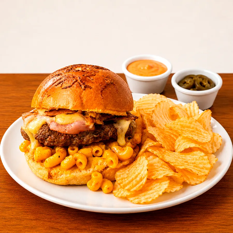 Mac & Cheese Burger