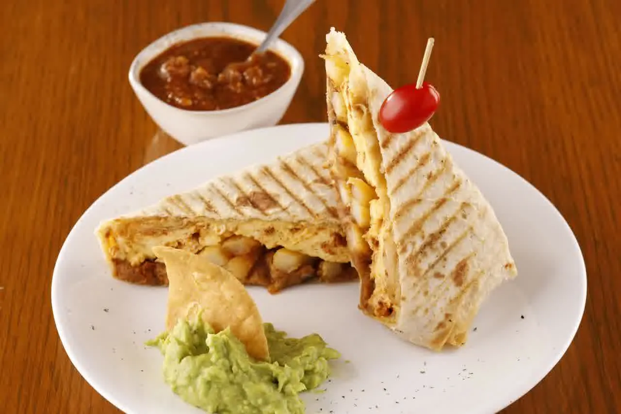 Egg, Potato & Chorizo Burrito