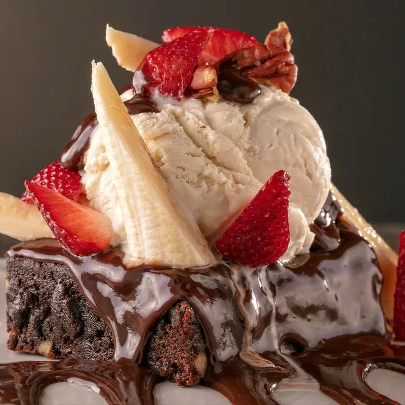 Nutella Fruit Brownie